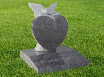 Heart Style Memorials